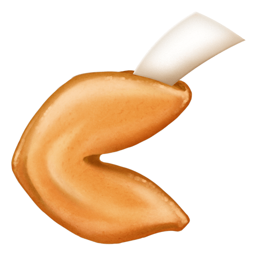 Копировать картинки иконки Печенье-предсказание от Emojipedia на прозрачном фоне в ПНГ