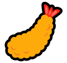 Download a pic Fried Shrimp symbol by Japanese mobile phone without a background in png