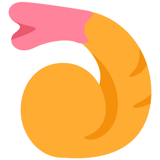 Save a picture Prawn Tempura emotion on Twitter / X for PC no background in PNG