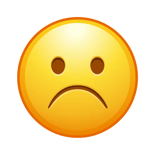 Save drawings Sour Expression symbol of iOS Telegram on a translucent background in WEBP