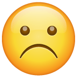 Copy image Disappointment tinged with bitterness emoji-smiley by WhatsApp for Android and PC оn a transparent background in png