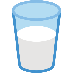 How emoji-emoticon ๐ฅ is displayed in the original designed by the Skype platform Copy photos Glass of Milk emoticon by the Skype ะพn a transparent background in PNG