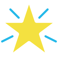 Copy a picture Shining Star emoji by the Skype on a translucent background in png