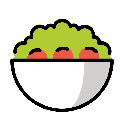 Download photos Green Salad emoji-smiley by HfG Schwäbisch Gmünd оn a transparent background in PNG