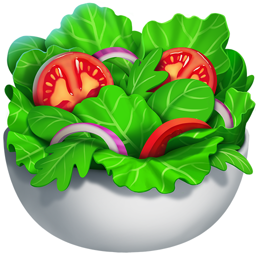 Save drawings Salad emoji-emoticon by Twitter on a translucent background in PNG