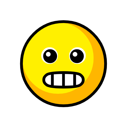 Upload a figure Foot In Mouth emoji-smiley from Catrinity computer font no background in PNG