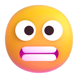 Upload a photo Grimacing Face emoji-smiley by Microsoft Teams for PC and Android on a translucent background in png