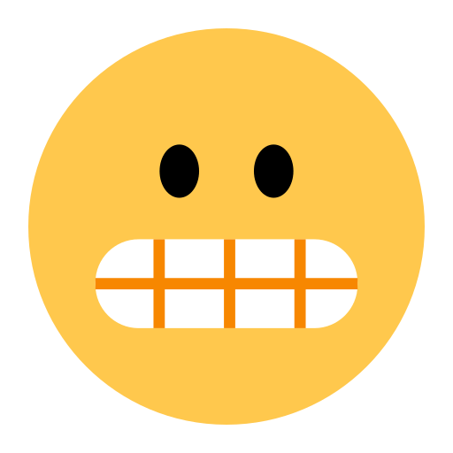 Upload figures Nervous emoticon by Toss Face 토스페이스 on a colorless background in PNG