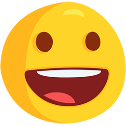 Save image Smiley Face smiley-emoji by Facebook's Messenger platform оn a transparent background in png