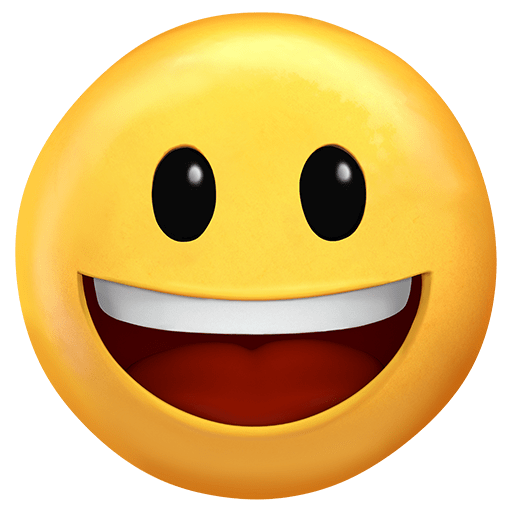 Copy pics Grinning Face emotion by Twitter without a background in png