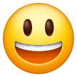 Copy drawings Happy emoji-emoticon on Samsung phones and tablets on a translucent background in png