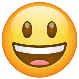 Upload pics Smiley Face emotion by WhatsApp for Android and PC on a clean background in png