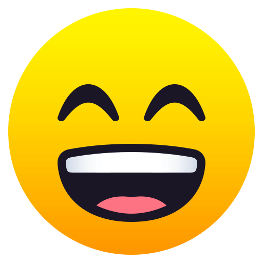 Скачать фигуру эмотикона Смайлик от JoyPixels на прозрачном фоне в ПНГ