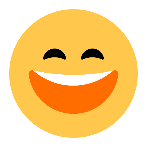 Загрузить картинку картинки-смайла Смайлик от Toss Face 토스페이스 на прозрачном фоне в ПНГ