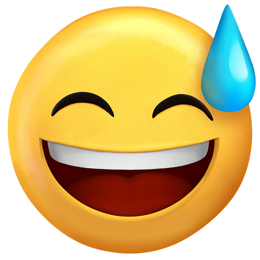 How symbol of emotion π
looks like in highly-detailed used by Twitterβs Statuses feature and within the tweet image editor on Android devices Upload a pic Grinning Face with Sweat smiley by Twitter no background in PNG