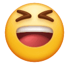 Save pics Big Grin symbol of emotion by Huawei  on a clean background in PNG