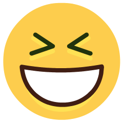 Save image Laughing symbol of emotion by the Skype оn a transparent background in png