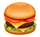 Download pics Burger symbol of emotion by Huawei  on a translucent background in PNG