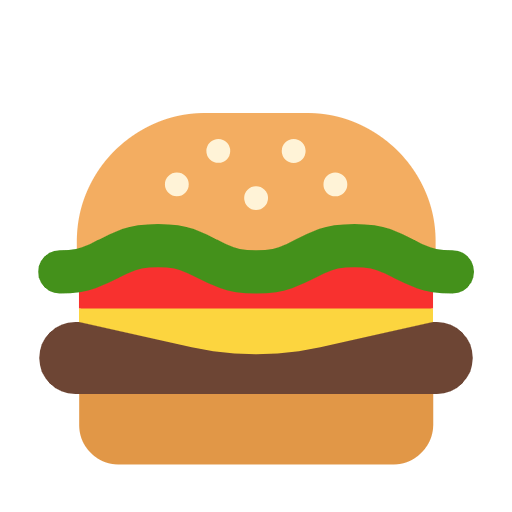 Copy a drawing Cheeseburger emoticon by Microsoft 11 on a translucent background in PNG