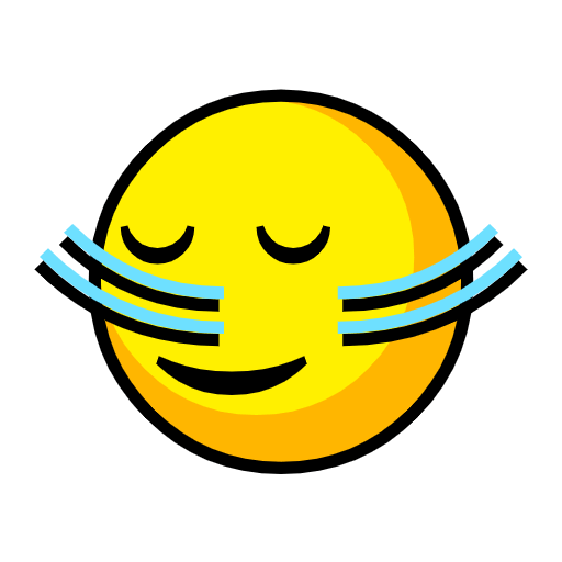 Save figures Head Shaking Horizontally emoticon from Catrinity computer font on a translucent background in PNG