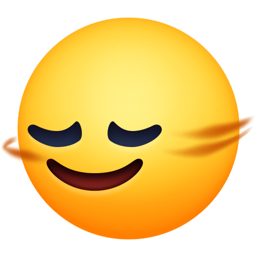 Upload figures Head Shaking Horizontally symbol of emotion by Facebook on a translucent background in PNG