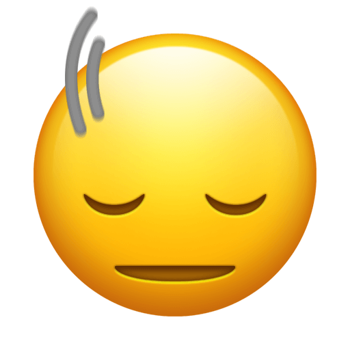 Скачать картинку символа настроения Кивок от Emojipedia на прозрачном фоне в png
