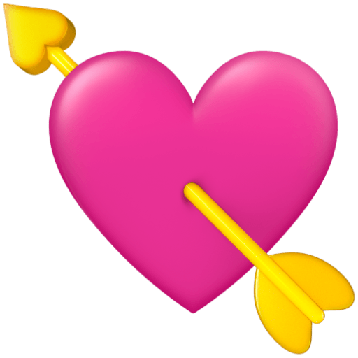 Save pictures Lovestruck smiley from Google Android on a clean background in PNG