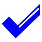 Download a picture Check emoji-smiley by Au by KDDI without a background in PNG