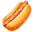 Копировать картинки смайлика Хот-дог от Huawei на просвечивающем фоне в ПНГ