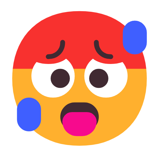 Download drawings Flushed Cheeks emotion by Microsoft 11 оn a transparent background in png