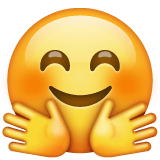 Download a drawing Hugging emotion by WhatsApp for Android and PC without a background in PNG