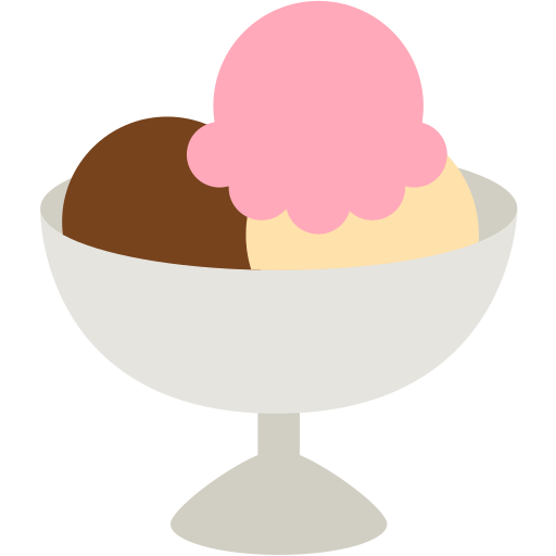 How symbol ๐จ looks design in an open source for the 2015 Firefox OS 2.5 update that was never implemented Download pics Dessert Ice Cream emoticon by Firefox OS on a translucent background in PNG