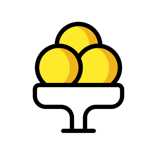 How smiley ๐จ in the original design set by the HfG Schwรคbisch Gmรผnd (Design University) in Germany Download figures Bowl Of Ice Cream emoticon by HfG Schwรคbisch Gmรผnd on a colorless background in PNG