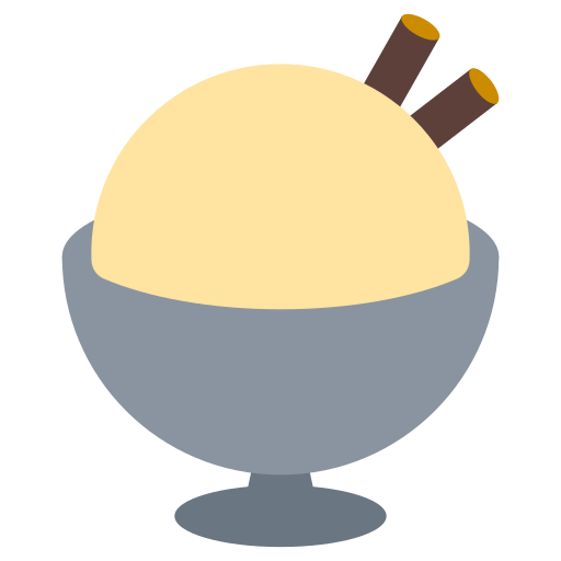 How symbol ๐จ is displayed as a custom emoji design set used by Korean fintech platform Toss Download a photo Dessert Ice Cream emotion by Toss Face ํ ์คํ์ด์ค on a translucent background in PNG