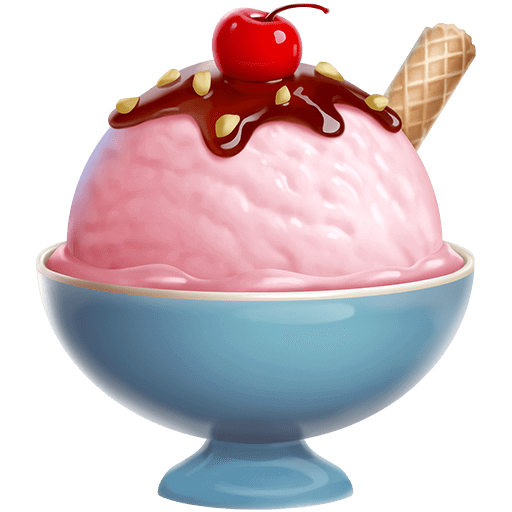 How smiley-emoji ๐จ looks like in the original in highly-detailed used by Twitterโs Statuses feature and within the tweet image editor on Android devices Save photos Ice cream in a bowl emoji-emoticon by Twitter without a background in png