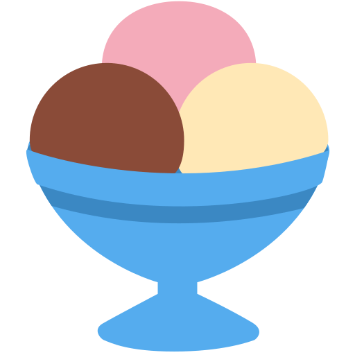 Upload pictures Ice Cream smiley on Twitter / X for PC on a clean background in PNG