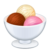How emoji ๐จ shows by default in WhatsApp on iOS/MacOS uses Apple designs Copy a picture Ice Cream emoticon by WhatsApp for Android and PC on a clean background in png