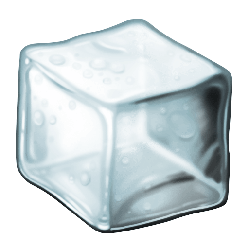 Save image Ice emotion by Facebook on a clean background in png