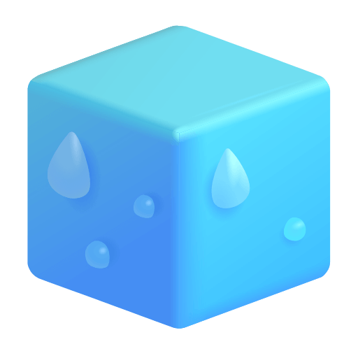 Download a photo Ice emoticon of the Microsoft set no background in png