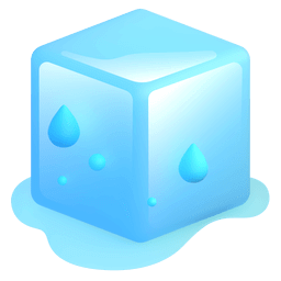 Upload photos Ice Cube smiley-emoji by Microsoft Teams for PC and Android on a colorless background in PNG