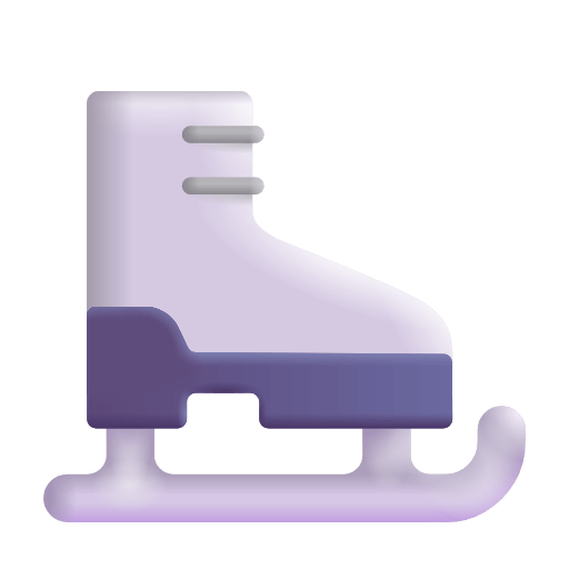 Copy a picture Ice Skate symbol of the Microsoft set without a background in PNG