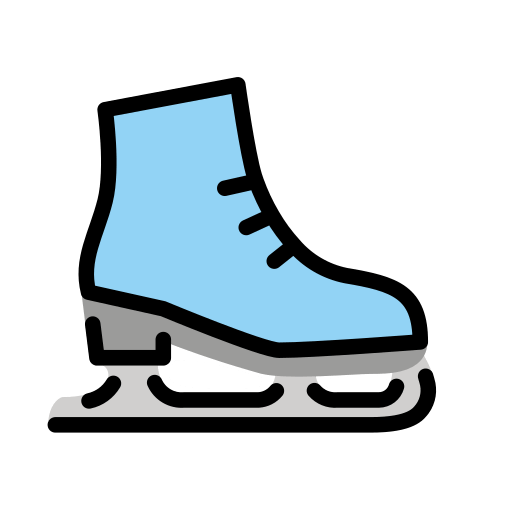 Download drawings Ice Skates emoticon by HfG Schwäbisch Gmünd on a colorless background in PNG