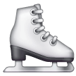 Upload pics Ice Skating emoji on Samsung phones and tablets on a colorless background in PNG