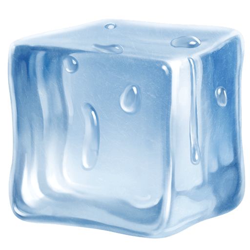 Save pictures Ice smiley-emoji by Twitter without a background in PNG