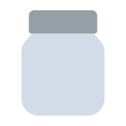 Save drawings Jar symbol by Toss Face 토스페이스 without a background in png