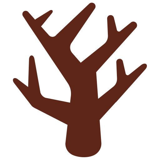 Save pictures Bare tree emoji-smiley by Discord on a colorless background in png