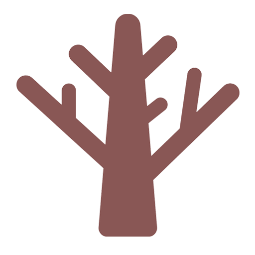 Upload drawings Leafless Tree symbol by Microsoft 11 on a clean background in png