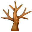 Upload a pic Dead tree emoji-emoticon on Samsung phones and tablets no background in PNG