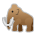 Download a photo Mammoth emoji-emoticon на PlayStation on a colorless background in PNG