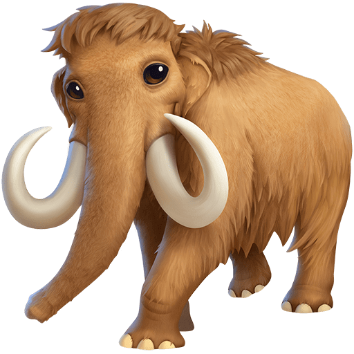 Upload pics Mammoth smiley by Twitter оn a transparent background in png